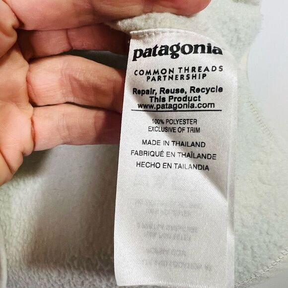 Patagonia Better Sweater Ivory Pullover Fleece Jacket - Picture 3 of 8